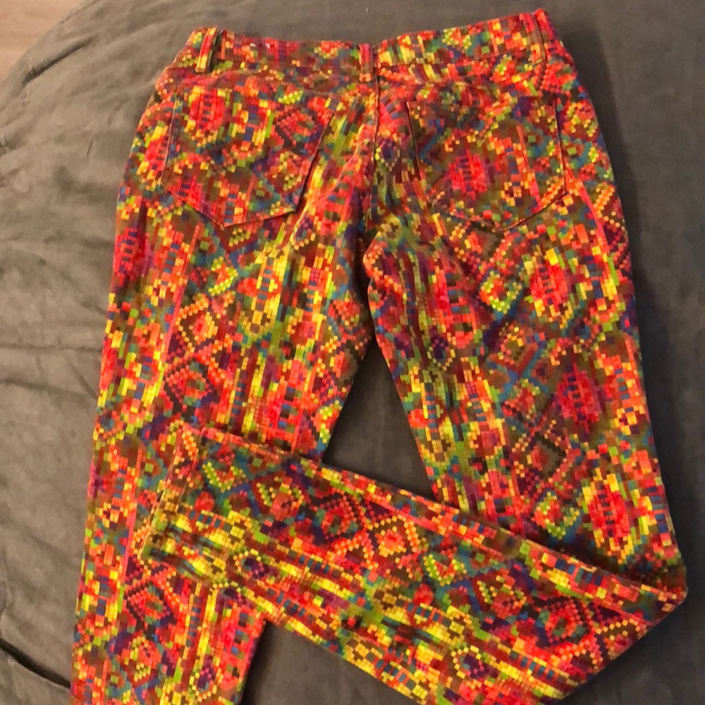 Princess Vera Wang multicolored pants Size 5